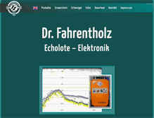 Tablet Screenshot of fahrentholz.de